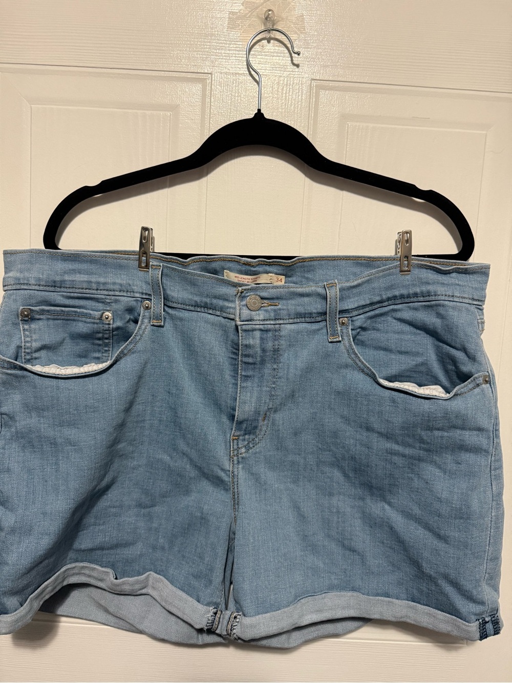 Levi’s Light Blue Women’s Denim Shorts